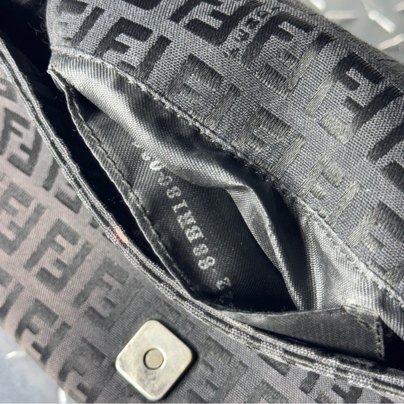 Fendi Vintage Canvas Mini Baguette in Black - Picture 11 of 11